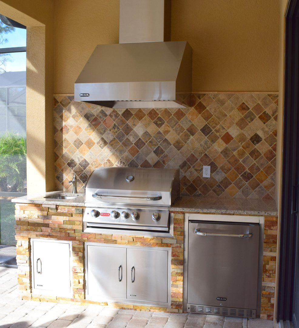 Elegant Outdoor Kitchens Southwest Florida Outdoor Kitchen